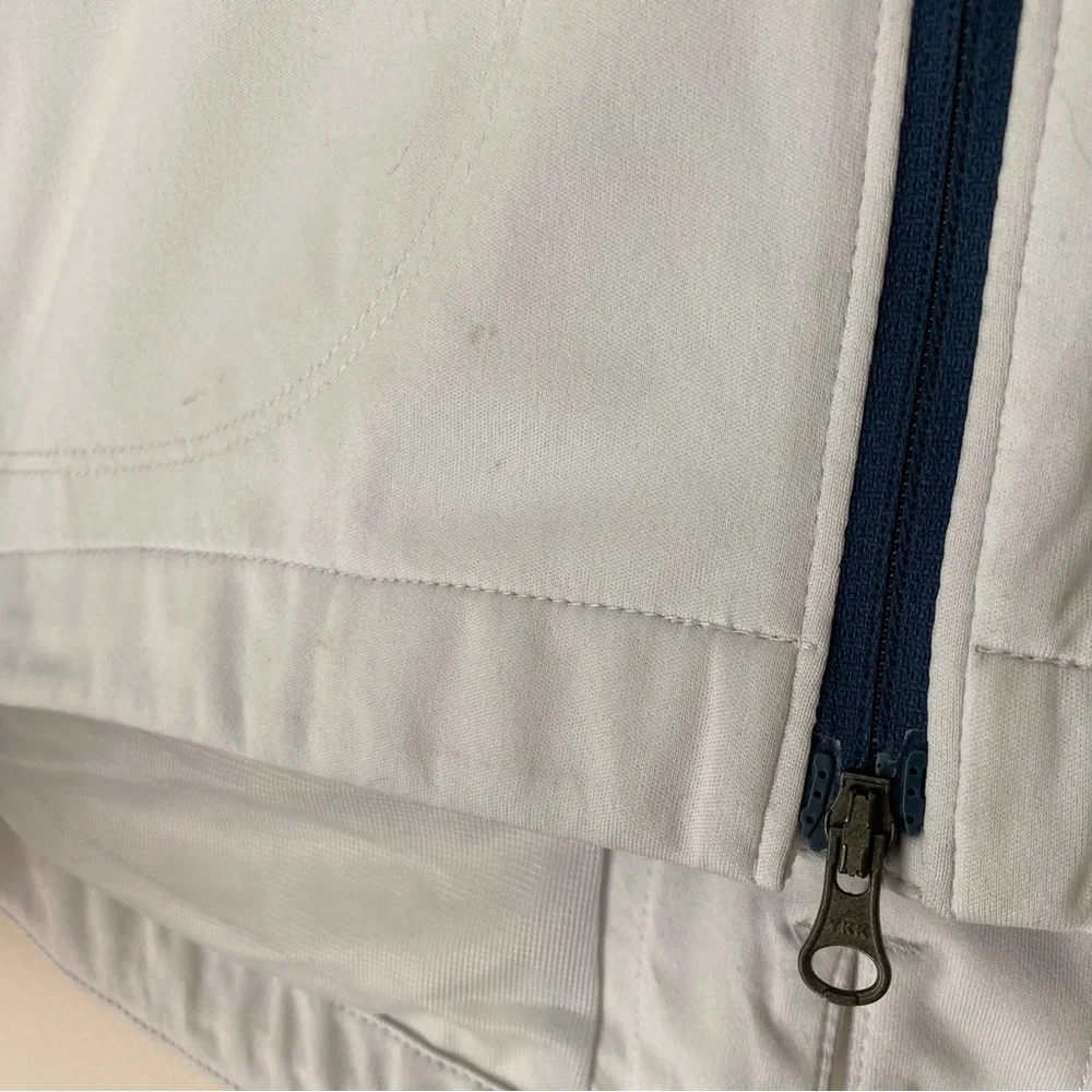 NIKE GOLF lightweight jacket in light blue and navy for hiking, walking, golf